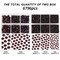 MEIBITE 6796PCS Purple Hotfix Rhinestones Crystal Stones Glass for Fabric Clothes Shirts Sparkly Flat Back Round with Tweezers and Picking Pen (SS6~SS30 Set)
